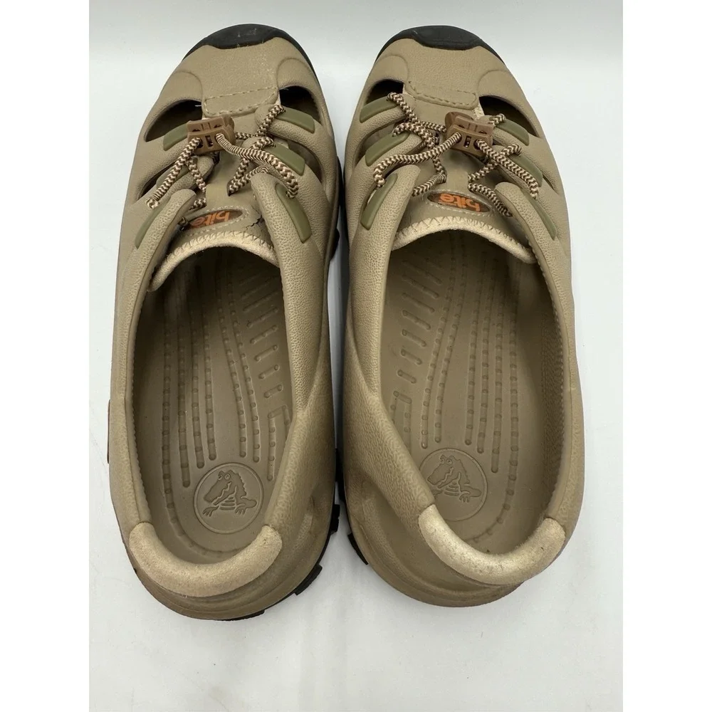 Crocs Bite  Sandals Beige-Taupe Outdoor Hiking Collection Trailbreaker Sz M9 W11